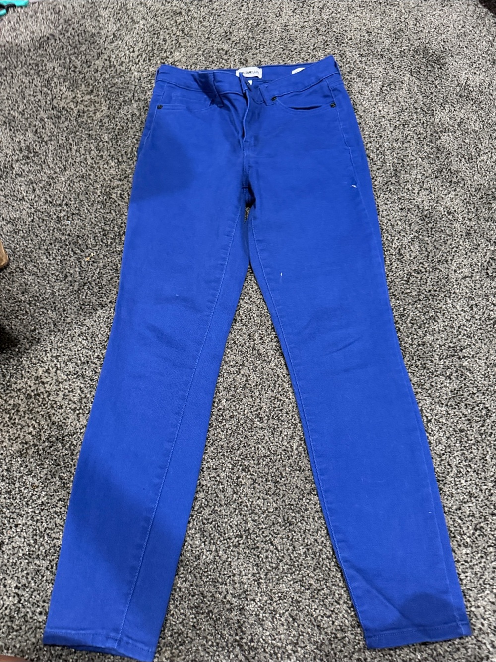 William Rast Electric Blue Skinny Jeans